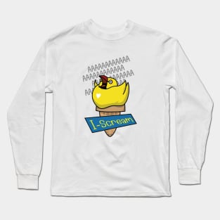 I-Scream Yellow Ring-necked Parakeet Long Sleeve T-Shirt